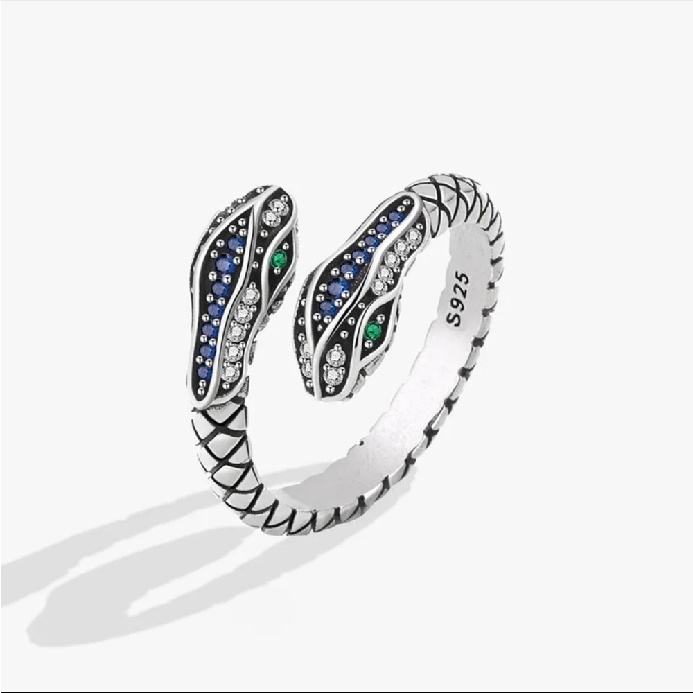 ⭐️ NEW 925 Sterling Silver Snake Ring